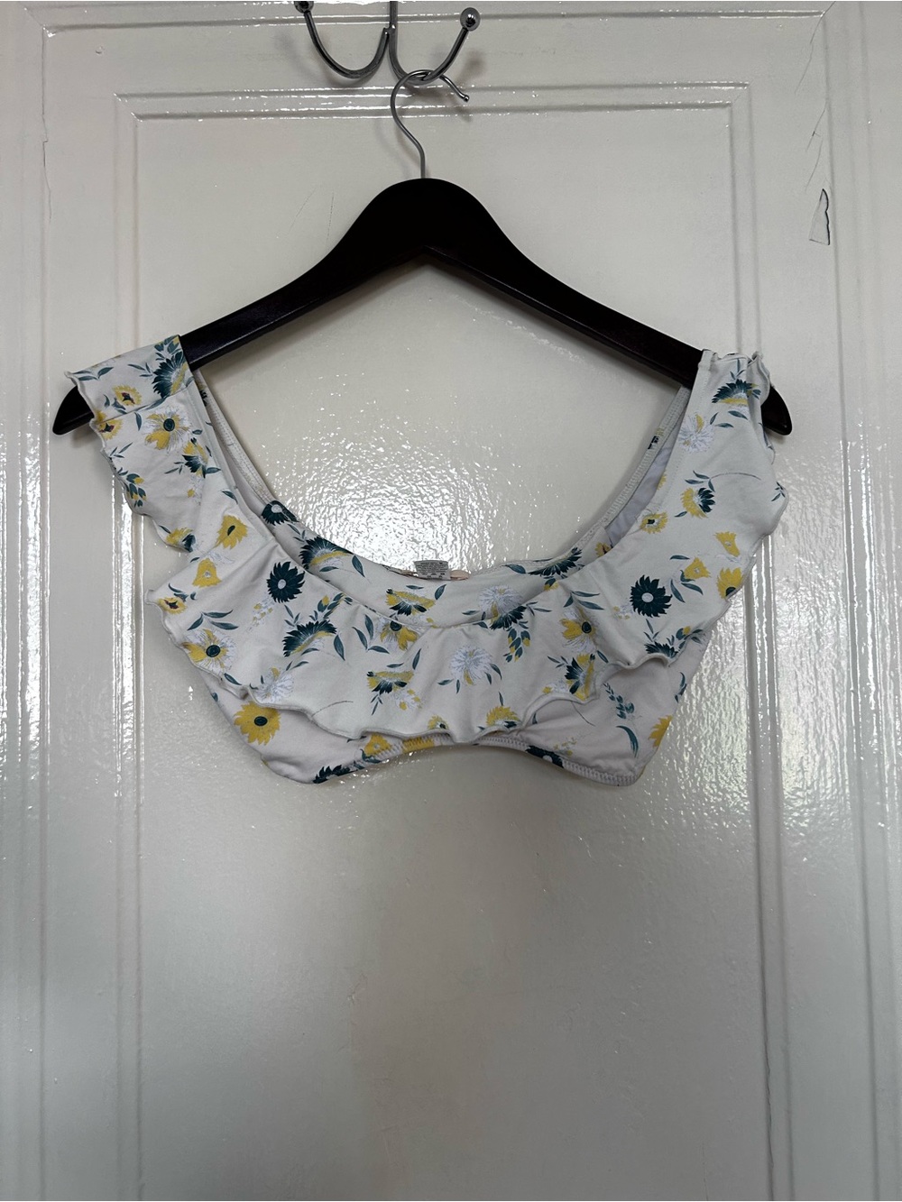 Eberjey White Floral two piece swimsuit